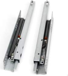 2 Pieces Drawer Slides under Mount