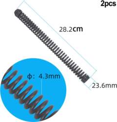 2pcs Bicycle Front Fork Shock Absorber