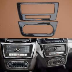 2Pcs/set Car Center Console CD Panel