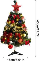 45cm Mini Christmas Tree Artificial Pine