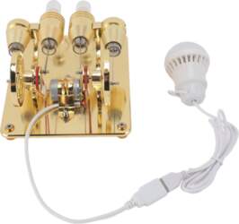 4 Cylinder Hot Stirling Engine High
