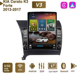 9,7 collu Android automašīnas radio