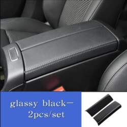 ABS Carbon Car Central Armrest Storage