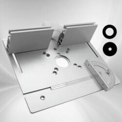Aluminium Router Table Insert Plate with