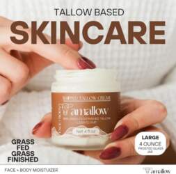 Amallow Grass Fed Beef Tallow Clean