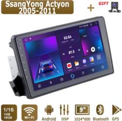 Android automašīnas radio priekš SsangYong Actyon