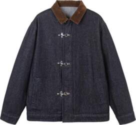 ANSWER ME Men`s Retro Blue Denim
