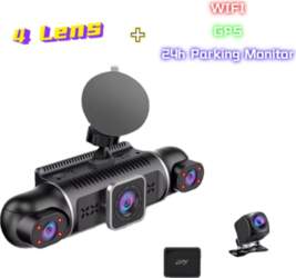 Automašīnas DVR Dash Cam 3 Lens