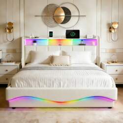 Bed Features a Full Storage System