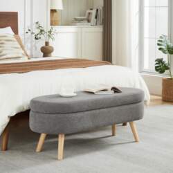 Bench with Storage Space, 110 cm