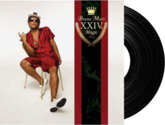 Bruno Mars 24K Magic LP Black