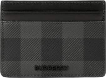 Burberry Classic checked pattern logo PU