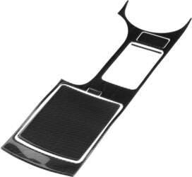 Carbon Fiber Central Console Panel Cover
