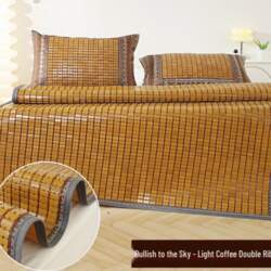 Carbonized Mahjong Cooling Sofa & Bed
