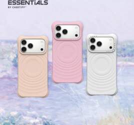 CASETIFY Plain White Wave Phone Case