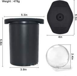 Clear Ice Ball Maker Silicone Ice
