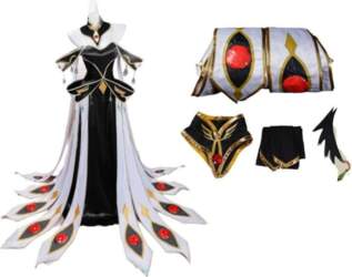 Code Geass Lelouch Imperatora Cosplay Tērps