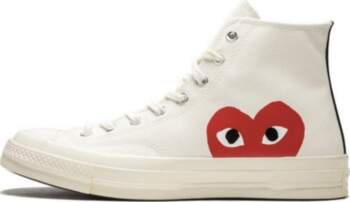 Converse Comme des Garçons White High