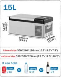 DC12/24V Auto 15L/20L Mini Fridge Compressor
