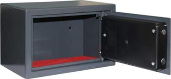 Digital Safe with Lock Dark Grey