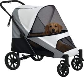 Dog Cart, Foldable Dog Buggy for