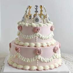 Double Layer Silicone Foam Simulation Cake
