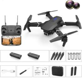 E88 RC Drone Wifi Dual Camera