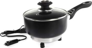 Electric pot with lid for car