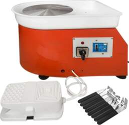 Electric Pottery Wheel Machine 280W 25cm
