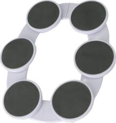 Expandable Turntable for Oblong Rectangular Dining
