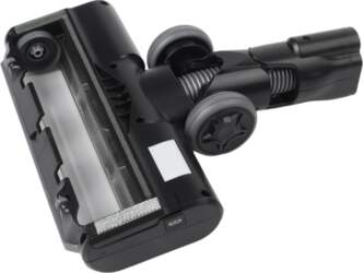 Floor Brush Assembly With Roller For