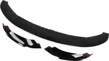 Front Bumper Diffuser Glossy Black Lip