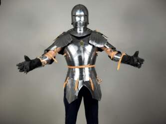 German Gothic Medieval Half Armor Suit