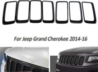 Gloss Black Front Grille Trim Ring