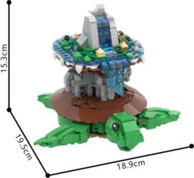 Gobricks MOC Discworld Bricks Building Blocks