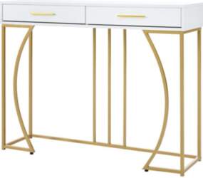 Hallway Table Console with 2 Drawers