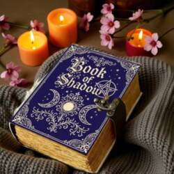 Handmade Leather Book of Shadows 5x7