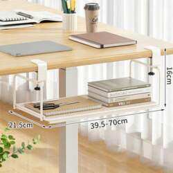 Hanging Under Desk Scalable Storage Rack