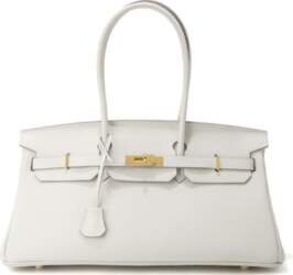 Horizontal platinum bag 40cm first layer