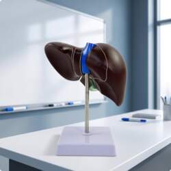 Human Liver Structural Model Anatomically Accurate