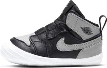 Jordan 1 Crib Bootie Black Medium