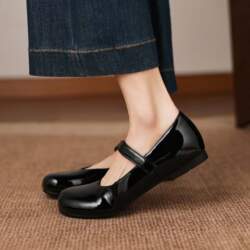Krazing Pot Microfiber Round Toe Thick