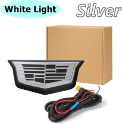 LED Grille Emblem Light Glow Front