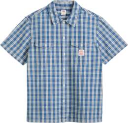 Levis Loose Comfortable Checkered Work Short