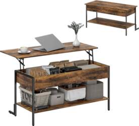 Lift-Top Coffee Table, with Storage -