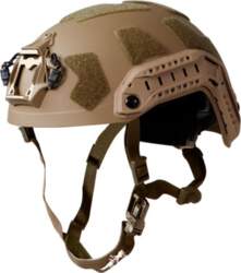 Lightweight tactical FAST helmet with third-generation