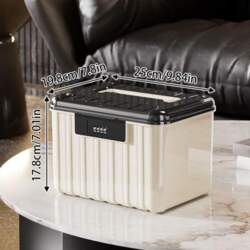 Lockable Storage Containers Combination Lock Dustproof