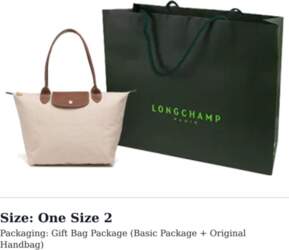LONGCHAMP Le Pliage Canvas Shoulder Bag