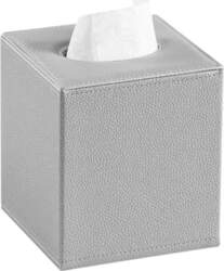 Luxury Square Tissue Box PU Material