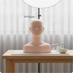 Massage Training Head Silicone Practice Model